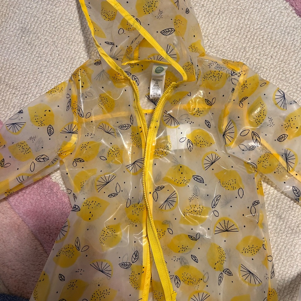 Yellow Kids Swim Raincoat